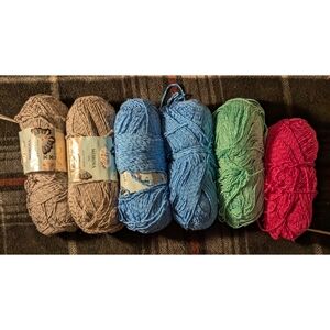 Yarn Bee Mimosa Yarn Lot Set Of 6